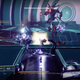 A Guardian fires their machine gun at Brakion.